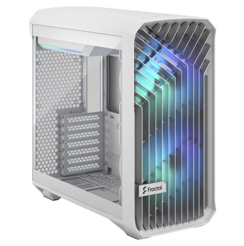 Caixa E-ATX Fractal Design Torrent Compact RGB Branca Tempered Glass Clear Tint